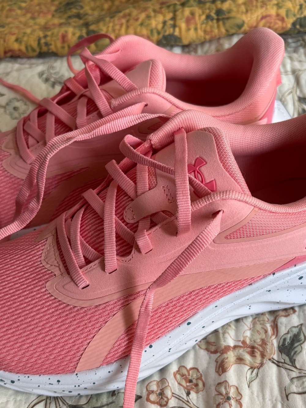 Under Armour Charged+ Coral Pink Women's Training Sneakers